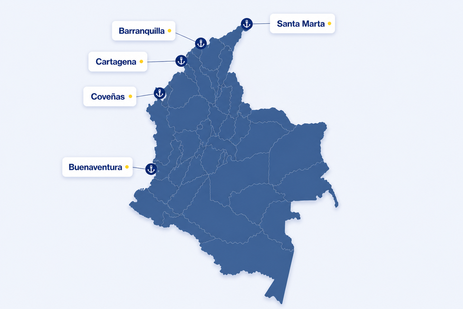 Mapa de Colombia