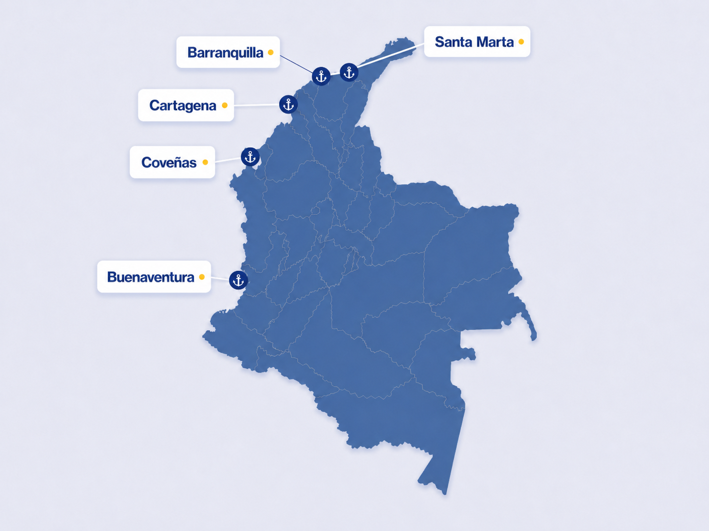 Mapa de Colombia